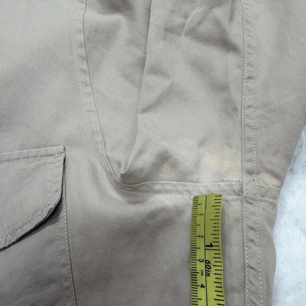 GUCCI Mens Shirt 39 15.5 Beige Long Sleeve Button Made in Italy Logo Safari Rare